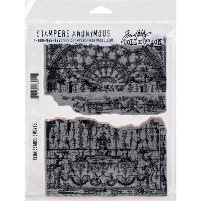 Stampers Anonymous Tim Holtz Cling Stamps -  Renaissance